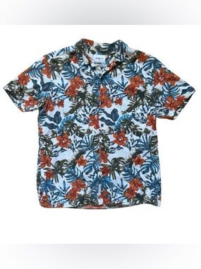 Goodfellow & Co Men’s Tropical Button-Up Shirt Size Medium